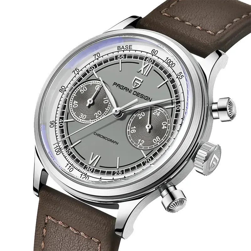 Pagani Design Chronograph Grey Dial Quartz Men's Watch-  PD-1739